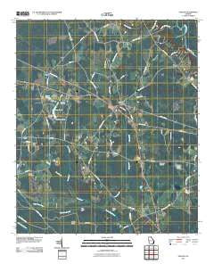 Stilson Georgia Historical topographic map, 1:24000 scale, 7.5 X 7.5 Minute, Year 2011