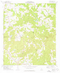 Strouds Georgia Historical topographic map, 1:24000 scale, 7.5 X 7.5 Minute, Year 1974