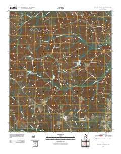 Stuckey Boone Lake Georgia Historical topographic map, 1:24000 scale, 7.5 X 7.5 Minute, Year 2011