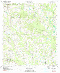 Sumner Georgia Historical topographic map, 1:24000 scale, 7.5 X 7.5 Minute, Year 1973