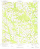 Sumner Georgia Historical topographic map, 1:24000 scale, 7.5 X 7.5 Minute, Year 1973