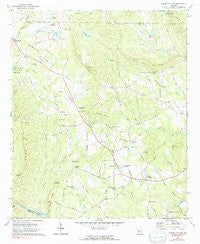 Sunset Village Georgia Historical topographic map, 1:24000 scale, 7.5 X 7.5 Minute, Year 1971