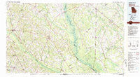 Sylvania Georgia Historical topographic map, 1:100000 scale, 30 X 60 Minute, Year 1981