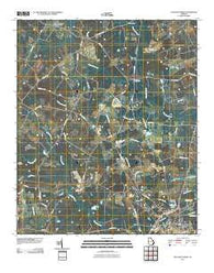 Sylvania North Georgia Historical topographic map, 1:24000 scale, 7.5 X 7.5 Minute, Year 2011