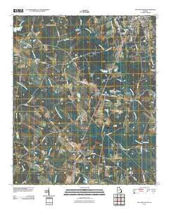 Sylvania South Georgia Historical topographic map, 1:24000 scale, 7.5 X 7.5 Minute, Year 2011