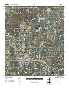 Sylvester Georgia Historical topographic map, 1:24000 scale, 7.5 X 7.5 Minute, Year 2011
