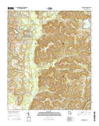 Tabernacle Georgia Current topographic map, 1:24000 scale, 7.5 X 7.5 Minute, Year 2014