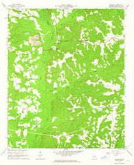 Tabernacle Georgia Historical topographic map, 1:24000 scale, 7.5 X 7.5 Minute, Year 1962