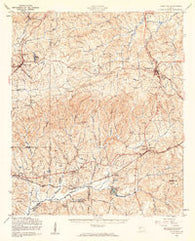 Talbotton Georgia Historical topographic map, 1:62500 scale, 15 X 15 Minute, Year 1955