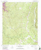 Talking Rock Georgia Historical topographic map, 1:24000 scale, 7.5 X 7.5 Minute, Year 1971