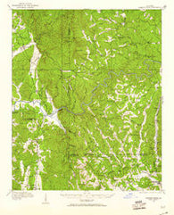 Talking Rock Georgia Historical topographic map, 1:62500 scale, 15 X 15 Minute, Year 1914
