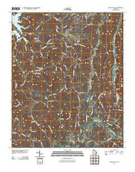 Talking Rock Georgia Historical topographic map, 1:24000 scale, 7.5 X 7.5 Minute, Year 2011