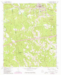 Tallapoosa South Georgia Historical topographic map, 1:24000 scale, 7.5 X 7.5 Minute, Year 1965