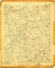 Tallapoosa Georgia Historical topographic map, 1:125000 scale, 30 X 30 Minute, Year 1889