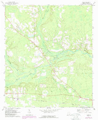 Talmo Georgia Historical topographic map, 1:24000 scale, 7.5 X 7.5 Minute, Year 1971