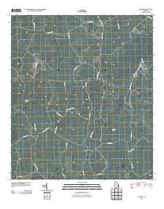 Tarver Georgia Historical topographic map, 1:24000 scale, 7.5 X 7.5 Minute, Year 2011