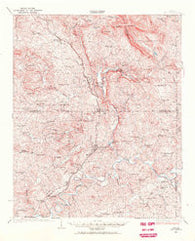 Tate Georgia Historical topographic map, 1:62500 scale, 15 X 15 Minute, Year 1926
