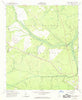 Taylors Creek Georgia Historical topographic map, 1:24000 scale, 7.5 X 7.5 Minute, Year 1958