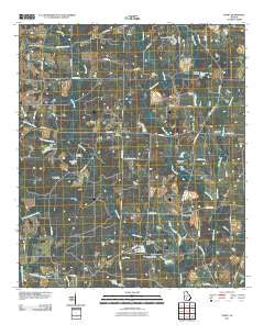 Tempy Georgia Historical topographic map, 1:24000 scale, 7.5 X 7.5 Minute, Year 2011