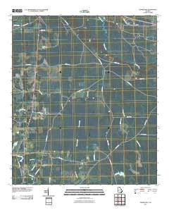 Tenmile Bay Georgia Historical topographic map, 1:24000 scale, 7.5 X 7.5 Minute, Year 2011