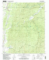 Tennga Georgia Historical topographic map, 1:24000 scale, 7.5 X 7.5 Minute, Year 1997