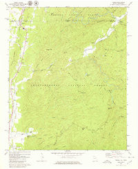 Tennga Georgia Historical topographic map, 1:24000 scale, 7.5 X 7.5 Minute, Year 1968