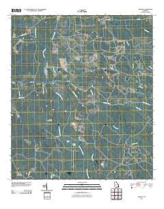 Thelma Georgia Historical topographic map, 1:24000 scale, 7.5 X 7.5 Minute, Year 2011