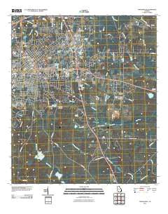 Thomasville Georgia Historical topographic map, 1:24000 scale, 7.5 X 7.5 Minute, Year 2011
