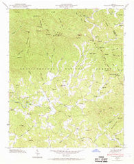 Tickanetley Georgia Historical topographic map, 1:24000 scale, 7.5 X 7.5 Minute, Year 1946