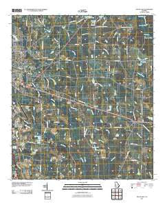 Tifton East Georgia Historical topographic map, 1:24000 scale, 7.5 X 7.5 Minute, Year 2011