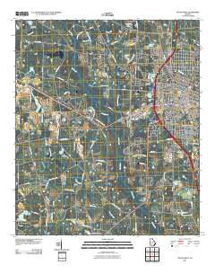 Tifton West Georgia Historical topographic map, 1:24000 scale, 7.5 X 7.5 Minute, Year 2011