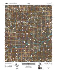 Tignall Georgia Historical topographic map, 1:24000 scale, 7.5 X 7.5 Minute, Year 2011