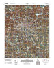 Toccoa Georgia Historical topographic map, 1:24000 scale, 7.5 X 7.5 Minute, Year 2011