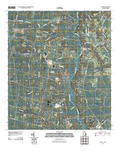 Toledo Georgia Historical topographic map, 1:24000 scale, 7.5 X 7.5 Minute, Year 2011