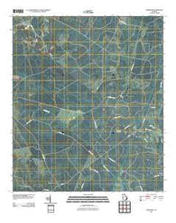 Townsend Georgia Historical topographic map, 1:24000 scale, 7.5 X 7.5 Minute, Year 2011