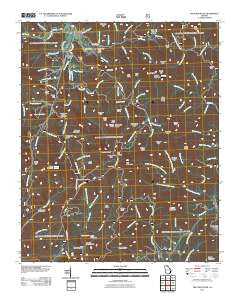 Tray Mountain Georgia Historical topographic map, 1:24000 scale, 7.5 X 7.5 Minute, Year 2011