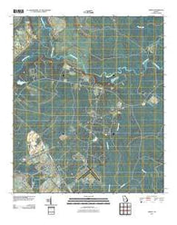 Trinity Georgia Historical topographic map, 1:24000 scale, 7.5 X 7.5 Minute, Year 2011