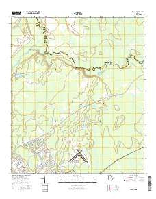 Trinity Georgia Current topographic map, 1:24000 scale, 7.5 X 7.5 Minute, Year 2014