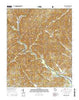 Tugaloo Lake Georgia Current topographic map, 1:24000 scale, 7.5 X 7.5 Minute, Year 2014