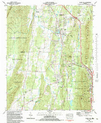 Tunnel Hill Georgia Historical topographic map, 1:24000 scale, 7.5 X 7.5 Minute, Year 1983