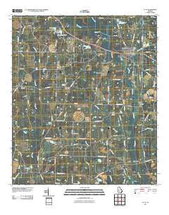 Ty Ty Georgia Historical topographic map, 1:24000 scale, 7.5 X 7.5 Minute, Year 2011