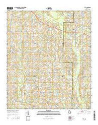 Ty Ty Georgia Current topographic map, 1:24000 scale, 7.5 X 7.5 Minute, Year 2014