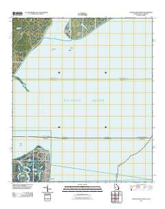 Tybee Island North Georgia Historical topographic map, 1:24000 scale, 7.5 X 7.5 Minute, Year 2011