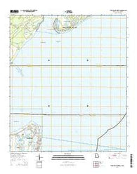 Tybee Island North Georgia Current topographic map, 1:24000 scale, 7.5 X 7.5 Minute, Year 2014