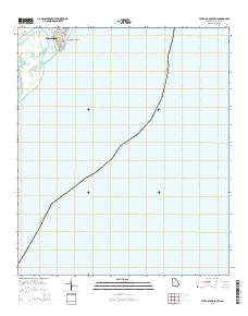 Tybee Island South Georgia Current topographic map, 1:24000 scale, 7.5 X 7.5 Minute, Year 2014