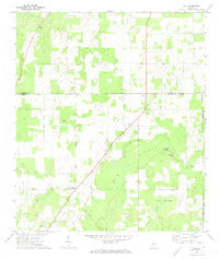 Vada Georgia Historical topographic map, 1:24000 scale, 7.5 X 7.5 Minute, Year 1971