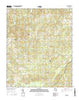 Vesta Georgia Current topographic map, 1:24000 scale, 7.5 X 7.5 Minute, Year 2014