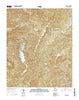 Waleska Georgia Current topographic map, 1:24000 scale, 7.5 X 7.5 Minute, Year 2014