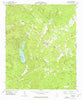 Waleska Georgia Historical topographic map, 1:24000 scale, 7.5 X 7.5 Minute, Year 1974