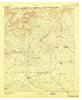 Walhalla Georgia Historical topographic map, 1:125000 scale, 30 X 30 Minute, Year 1892